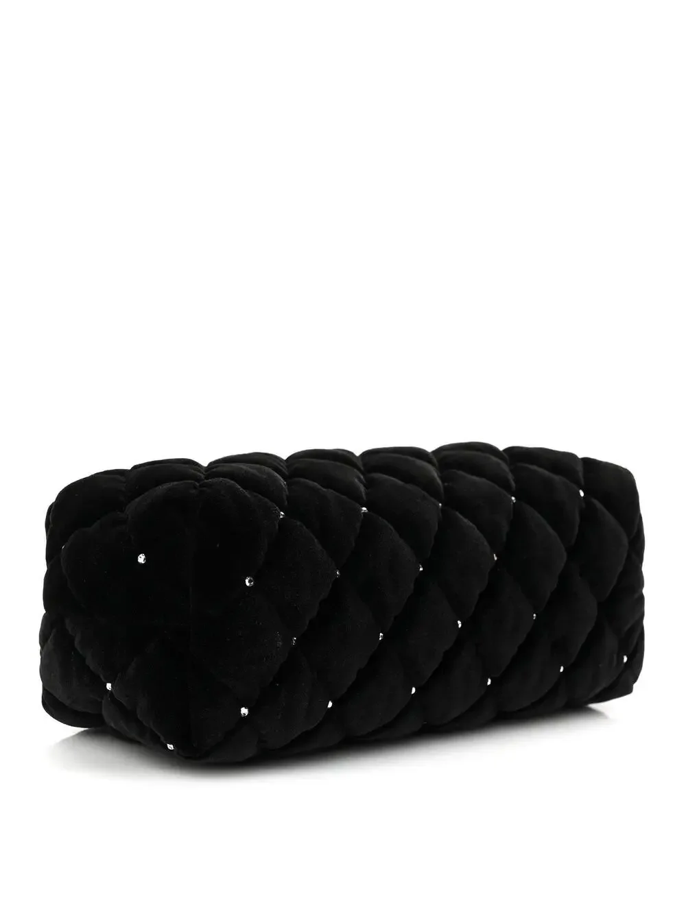 Chanel Velvet Diamanté Quilted Wristlet #323743C19B